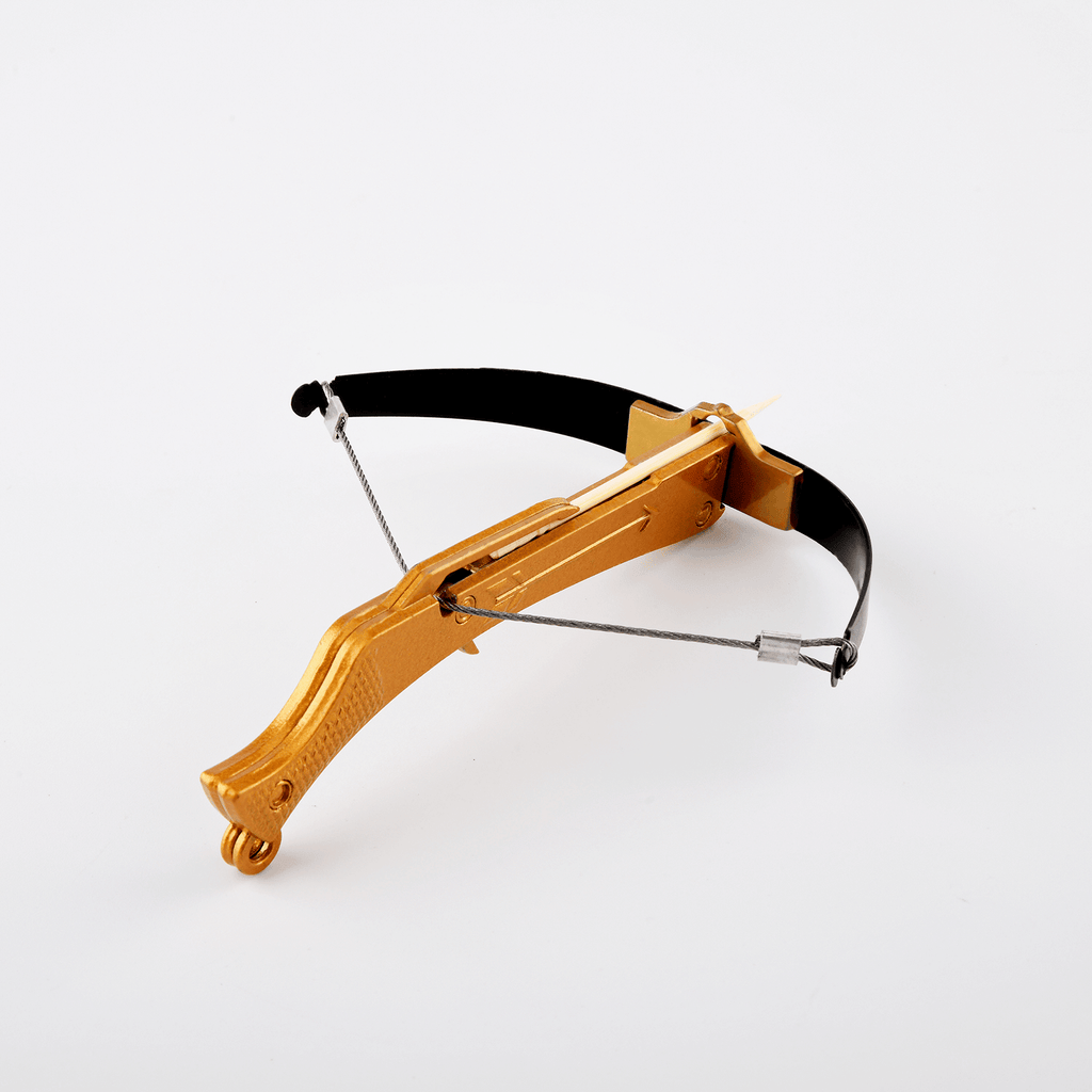 mini gold plated bowman crossbow 